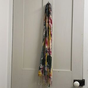 Floral print ladies scarf